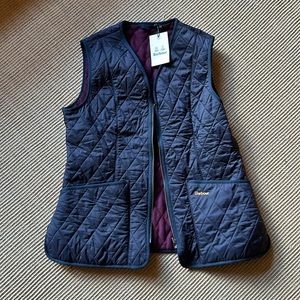 brand new Barbour Vest. size 12 but fits small